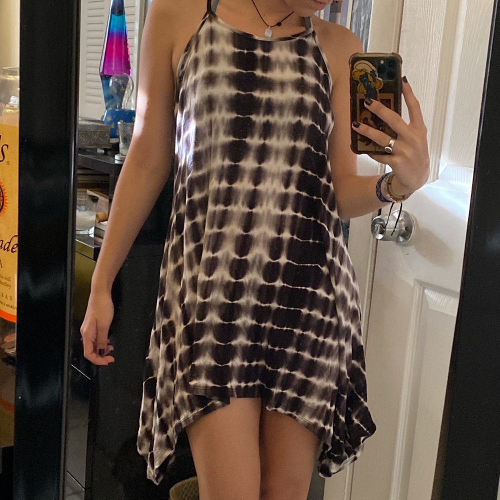 Tie dye dress 🖤🤎